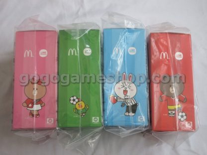 McDonald's Hong Kong X Line Friends Plush Dolls Set of 4