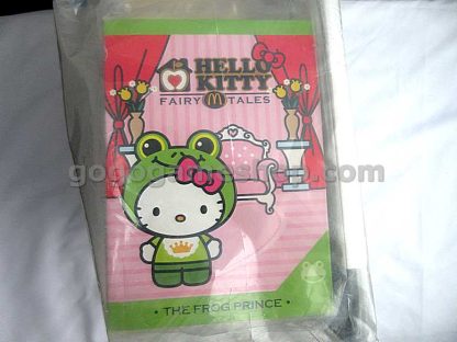 McDonald's Hong Kong Year 2012 Hello Kitty Fairy Tales Plush Dolls Set of 5 with Book