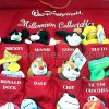 McDonald's Toy 2000 Walt Disney Millennium Collectables Plush Dolls Set of 28 with Handing Bag