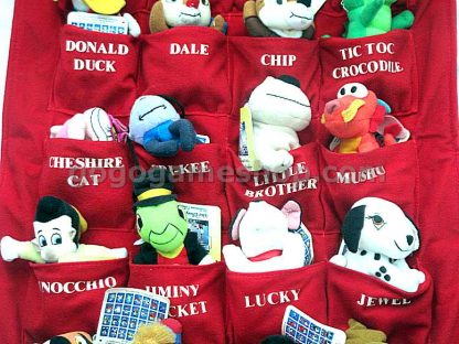 McDonald's Toy 2000 Walt Disney Millennium Collectables Plush Dolls Set of 28 with Handing Bag