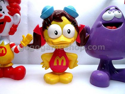 McDonald's Toy - McDonaldland Character Bubble Head Figures Set of 4