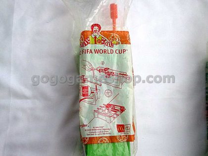 McDonald's Toy McDonaldland Characters X 2002 FIFA World Cup Mini Tabletop Football Set of 4