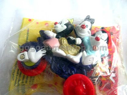 McDonald’s Toy Year 1995 Yakko, Wakko, and Dot Toy Figures Set of 4