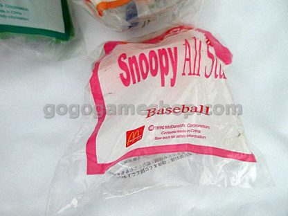 McDonald's Toy Year 1996 Snoopy All Stars Set of 4