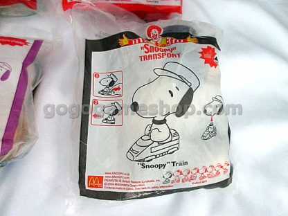 McDonald’s Toy Year 2004 Snoopy Transport Figure Lots of 6