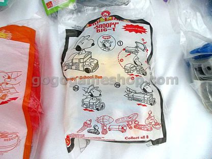 McDonald’s Toy Year 2005 Snoopy Big-T Set of 8