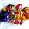 McDonald's Vintage 1997 McDonaldland Character Plush Toy Figure Complete Set of 4