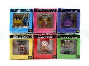 McDonald's x Nanoblock Ronald & Friends Miniature Figures Set of 6