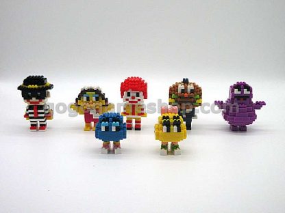 McDonald's x Nanoblock Ronald & Friends Set of 7