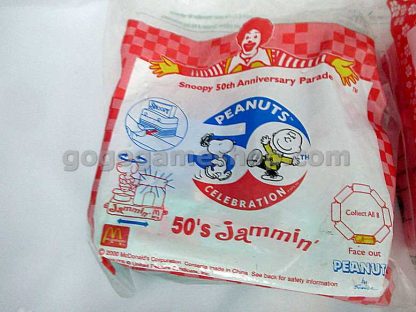 McDonald’s Year 2000 Happy Meal Toy Snoopy 50th Anniversary Parade Set of 8