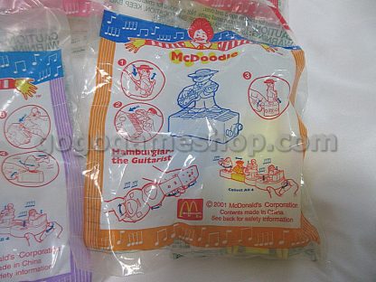 McDonald's Year 2001 McDoodle Set of 4 Toy Figures