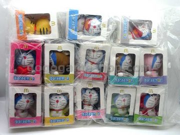 McDonald’s Year 2010 Doraemon Zodiac Plush Ornaments Set of 13