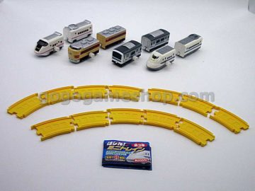 Miniature Model JR Train Capsule Toys Complete Set of 8