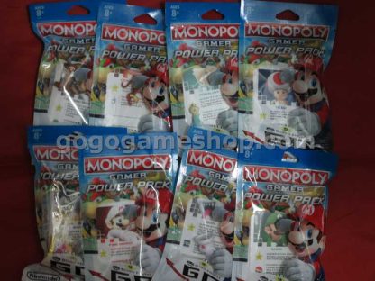 Monopoly Gamer Mario Board Game Power Pack Complete set of 8