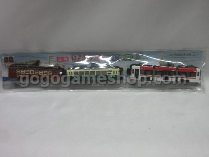 Nagasaki Japan Trains Miniatures PVC Models Set of 3