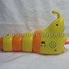 Pizza Hut China Toy Larva "Yellow" Snake Figure