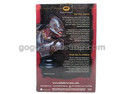 Sideshow Weta The Lord of the Rings Uruk-hai Swordsman Polystone Bust Limited Edition