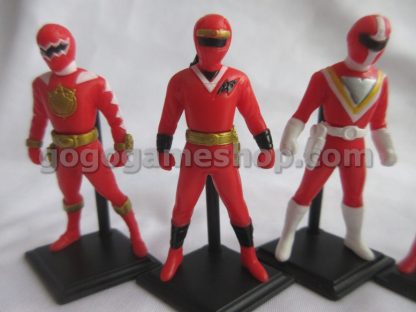 Super Sentai Ranger Red Chronicle Vol 2 Miniature Toy Figures Set of 9