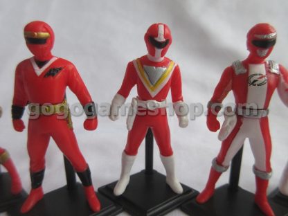 Super Sentai Ranger Red Chronicle Vol 2 Miniature Toy Figures Set of 9