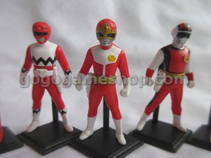 Super Sentai Ranger Red Chronicle Vol 2 Miniature Toy Figures Set of 9