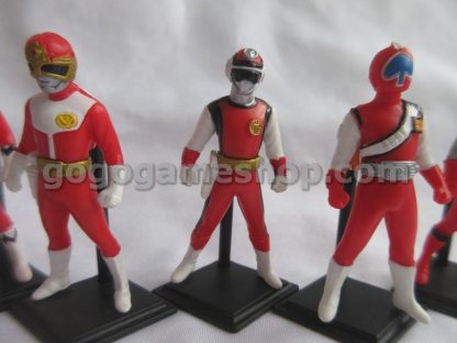 Super Sentai Ranger Red Chronicle Vol 2 Miniature Toy Figures Set of 9