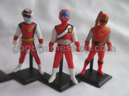 Super Sentai Ranger Red Chronicle Vol 2 Miniature Toy Figures Set of 9