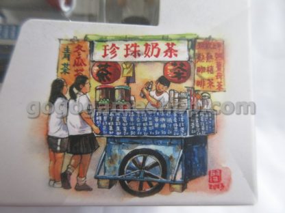 Taiwan Bubble Tea Hawker Stall 1/35 Diecast Model