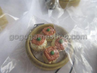 Chinese Dim Sum Food alike Miniature Toys Set of 12