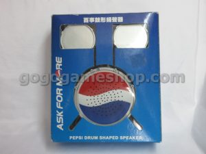 Vintage Pepsi Hong Kong Drum Shaped Speaker (Surface Damage and Not Working, For Collector Only)