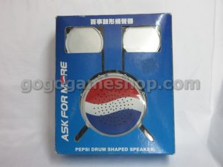 Vintage Pepsi Hong Kong Drum Shaped Speaker (Surface Damage and Not Working, For Collector Only)