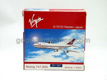 Virgin Atlantic B747-200 G-TKYO "Maiden Japan" 1:500 Scale Model